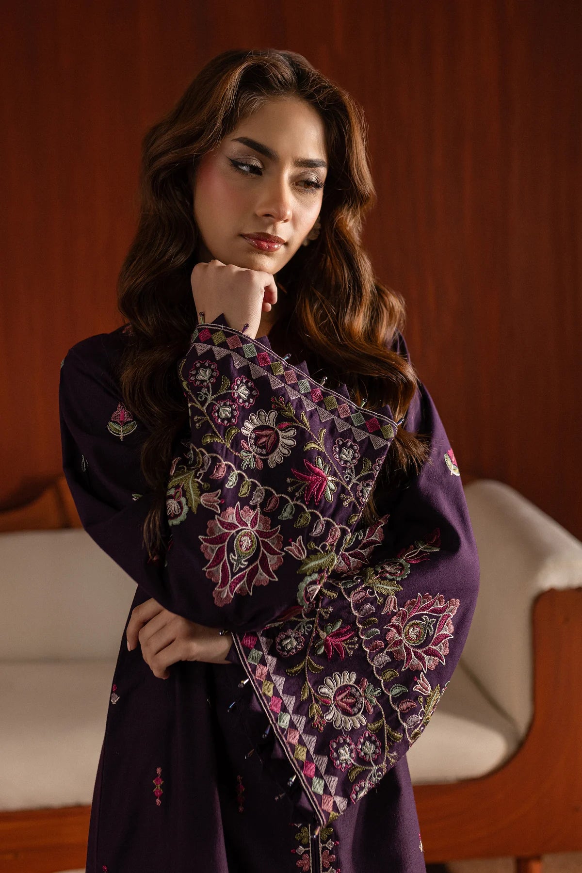 Nora 2Pc - Embroidered Swiss Cambric Dress