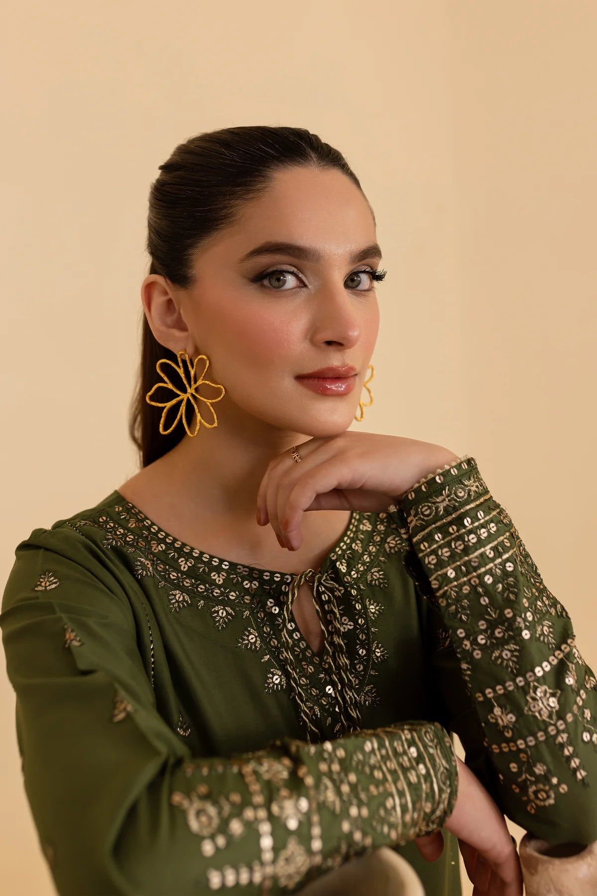 Best Seller - Imre - 2Pc Stitched Embroidered Dress