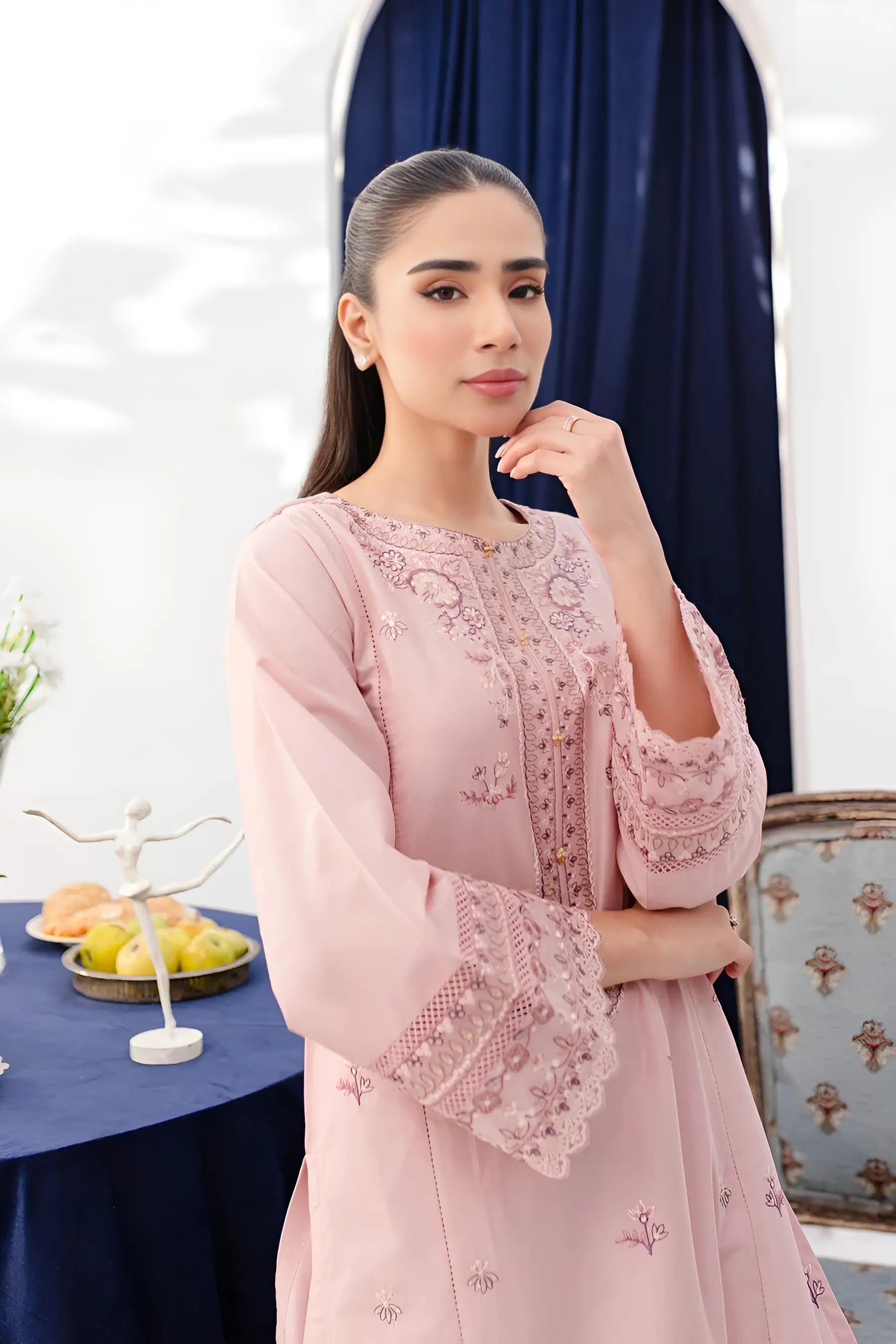 Embroidered Summer Dress