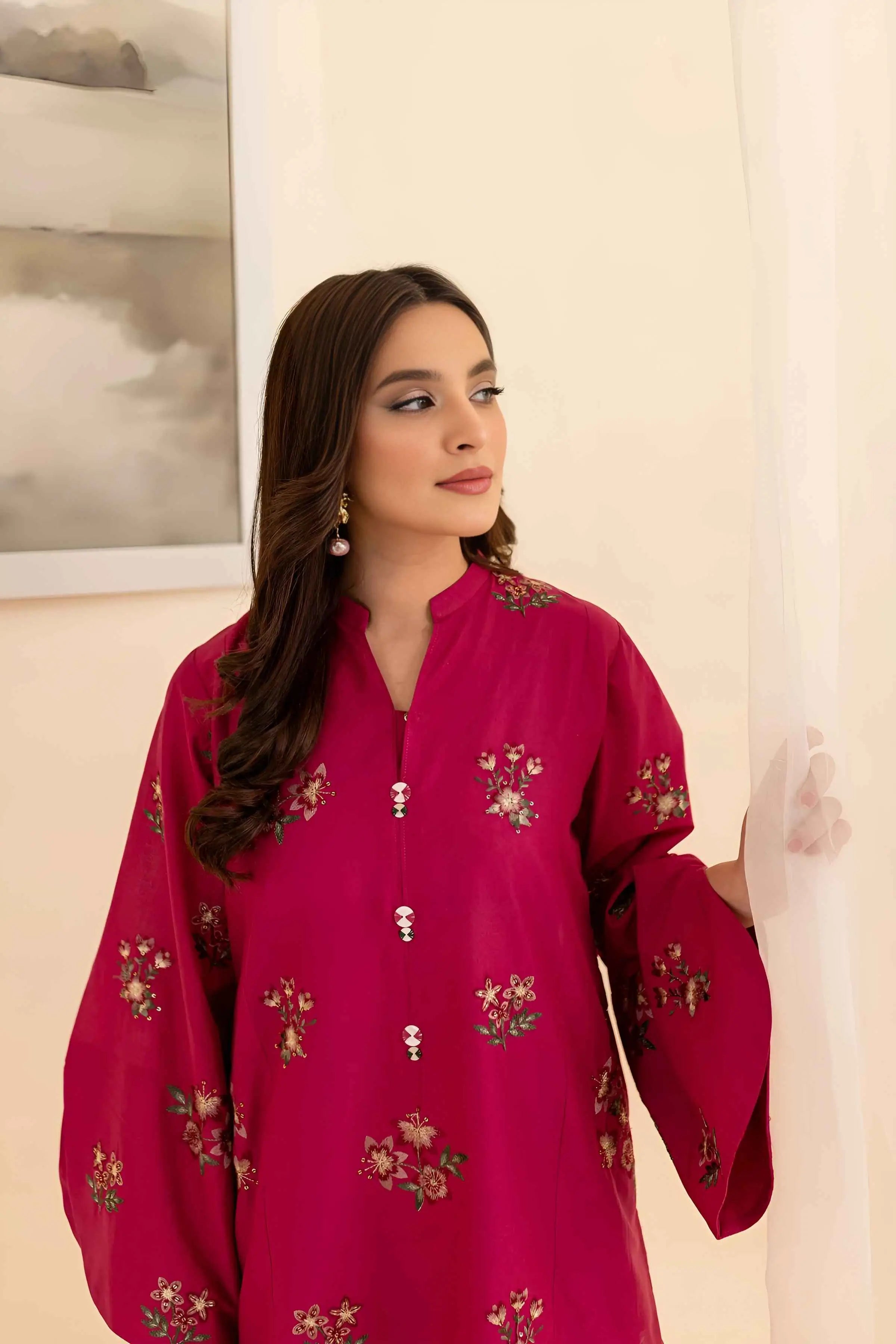 Embroidered Breeze Cotton