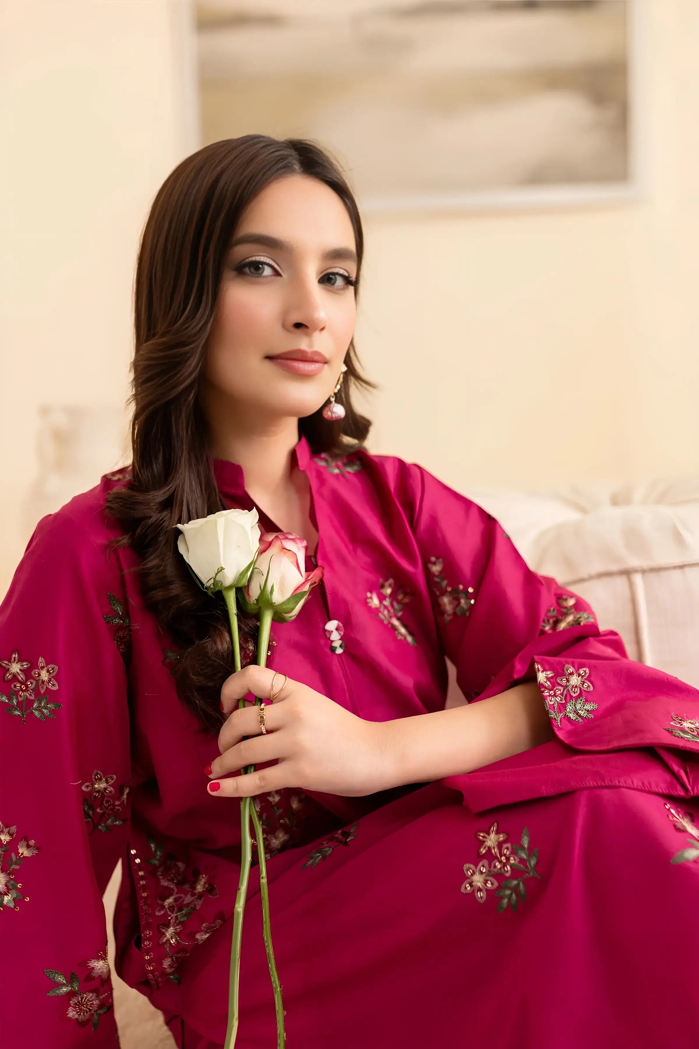 Embroidered Breeze Cotton