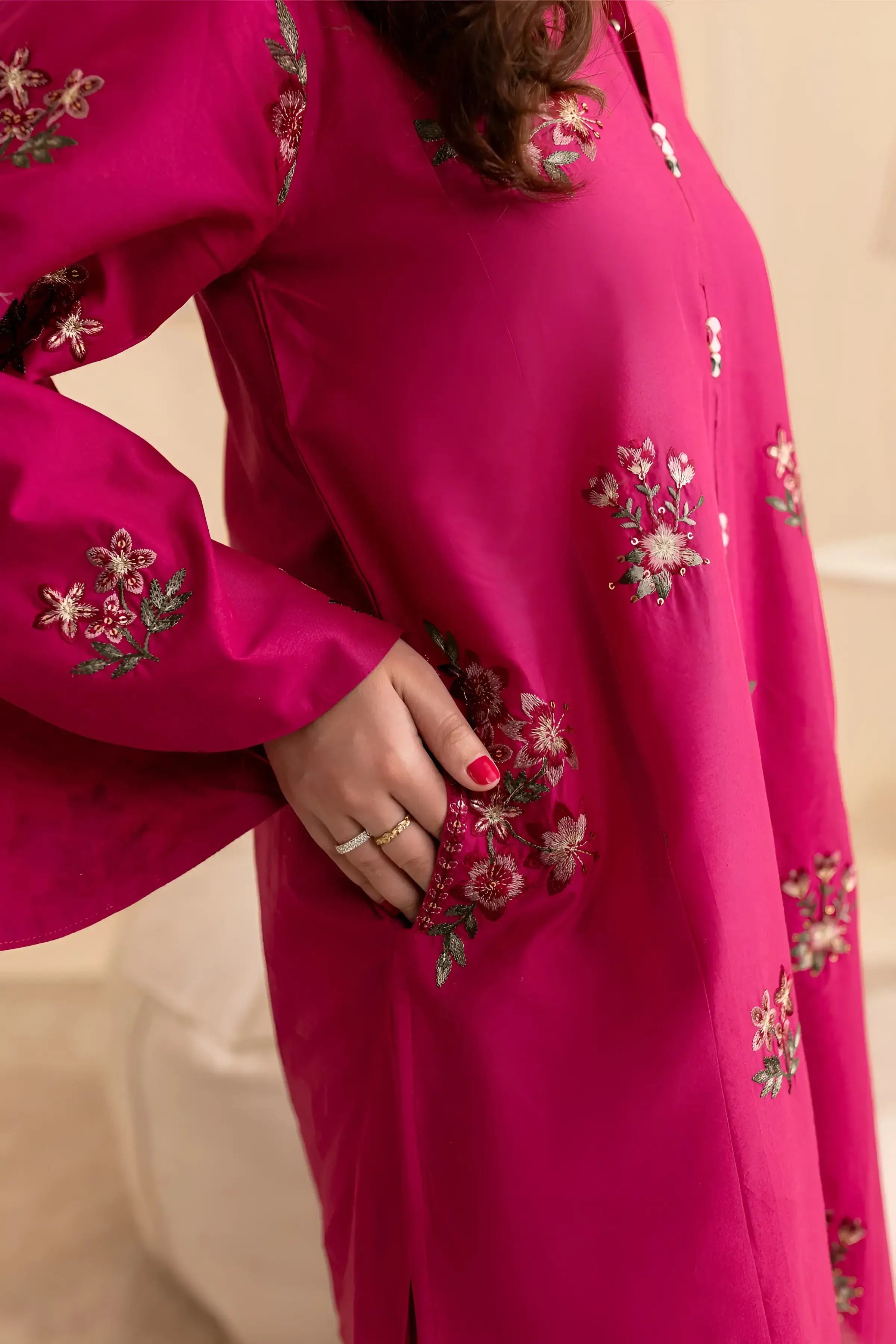 Embroidered Breeze Cotton