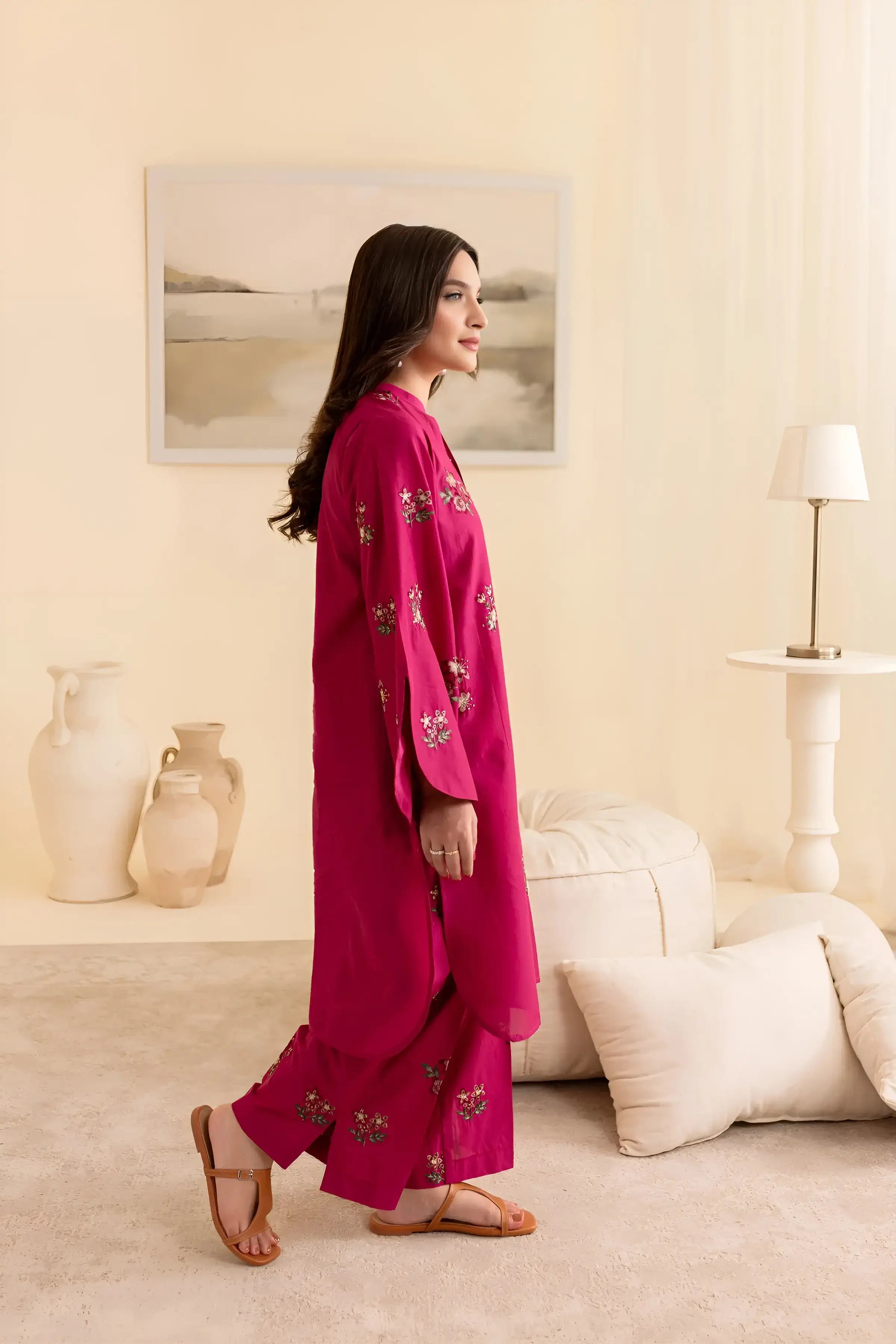 Embroidered Breeze Cotton