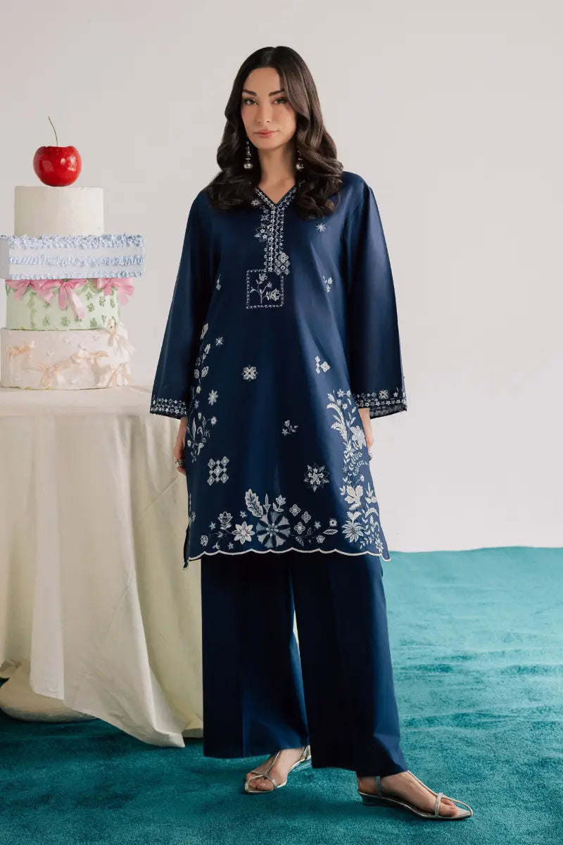 Ciel 2Pc - Embroidered Lawn Dress