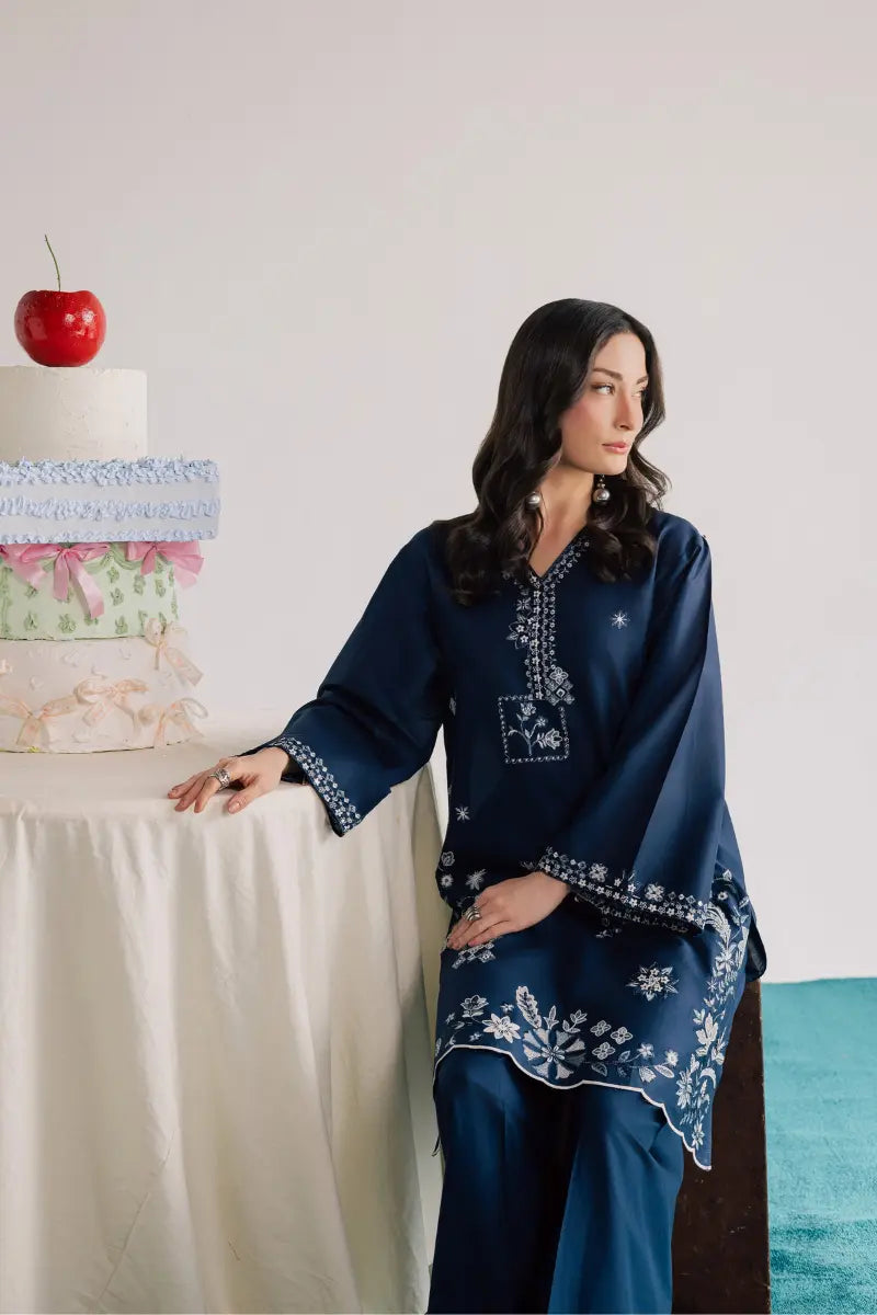 Ciel 2Pc - Embroidered Lawn Dress