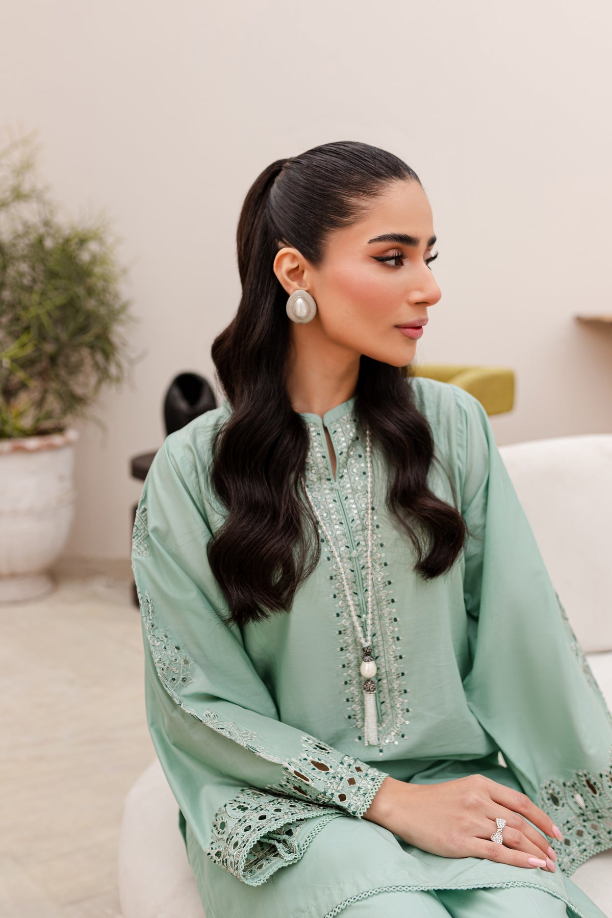 Best Seller - Alex - 2Pc Stitched Embroidered Dress