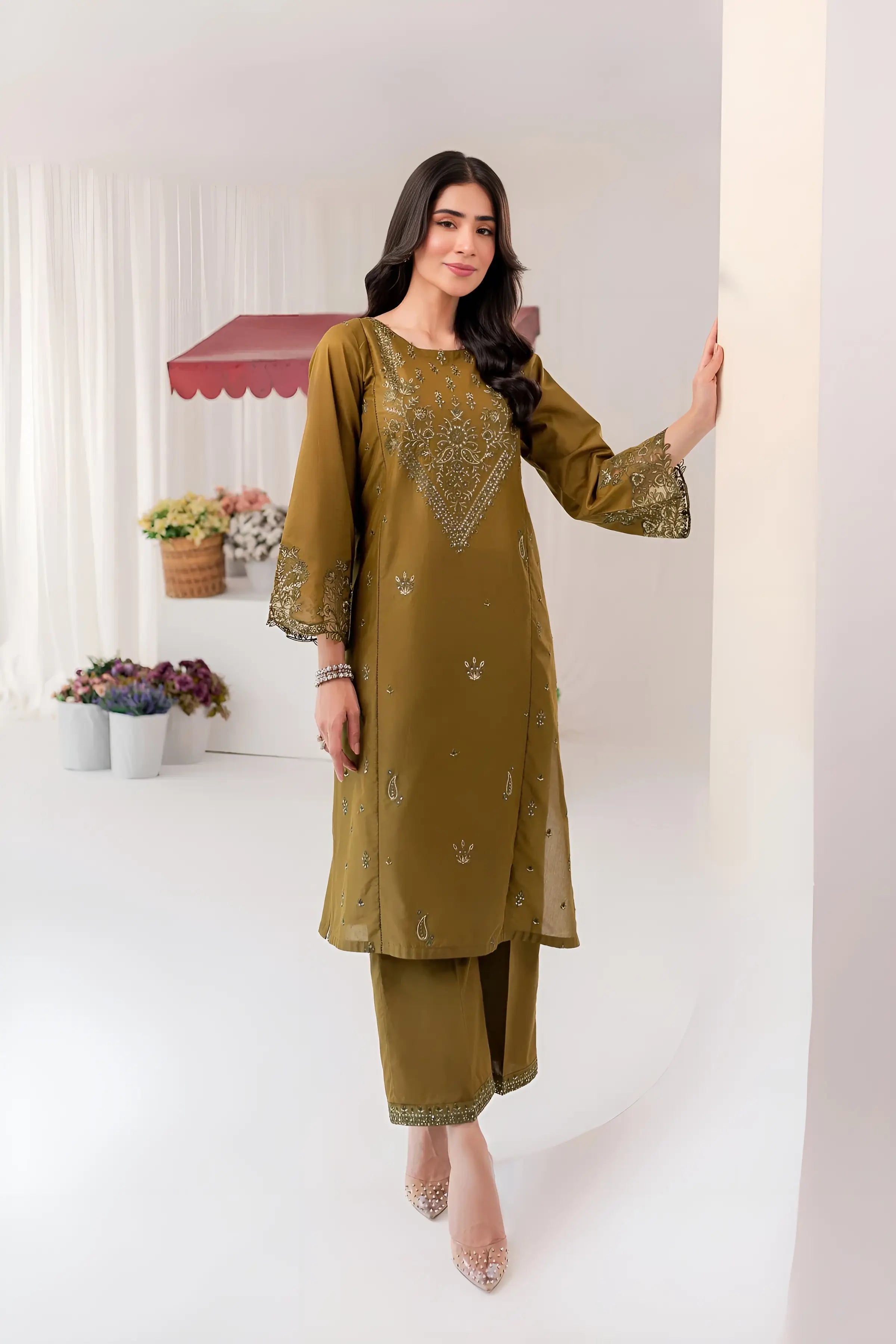 Embellish Golden 2Pc Winter Collection