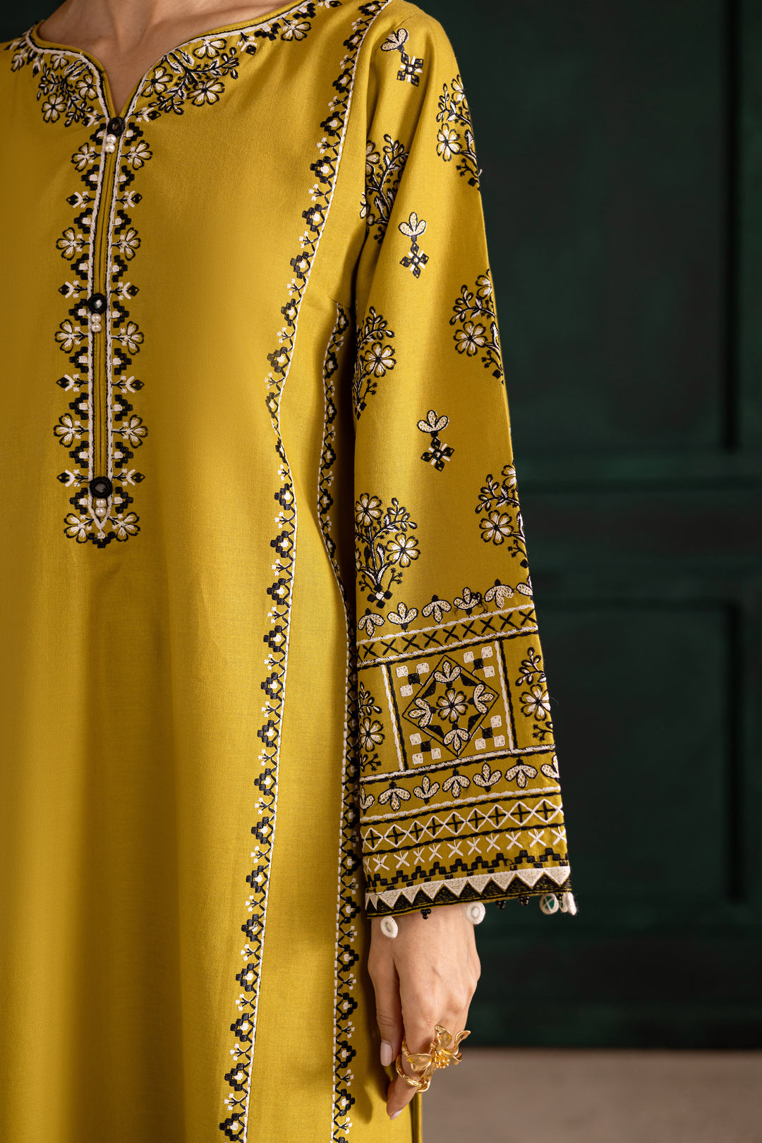 Kantha 2Pc - Embroidered  Dress