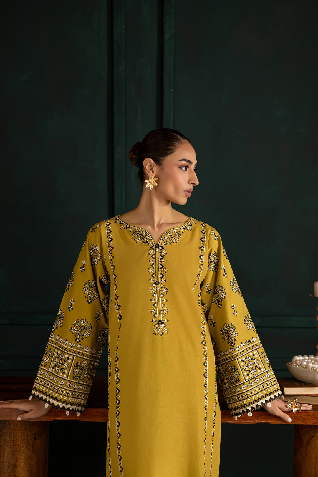 Kantha 2Pc - Embroidered  Dress