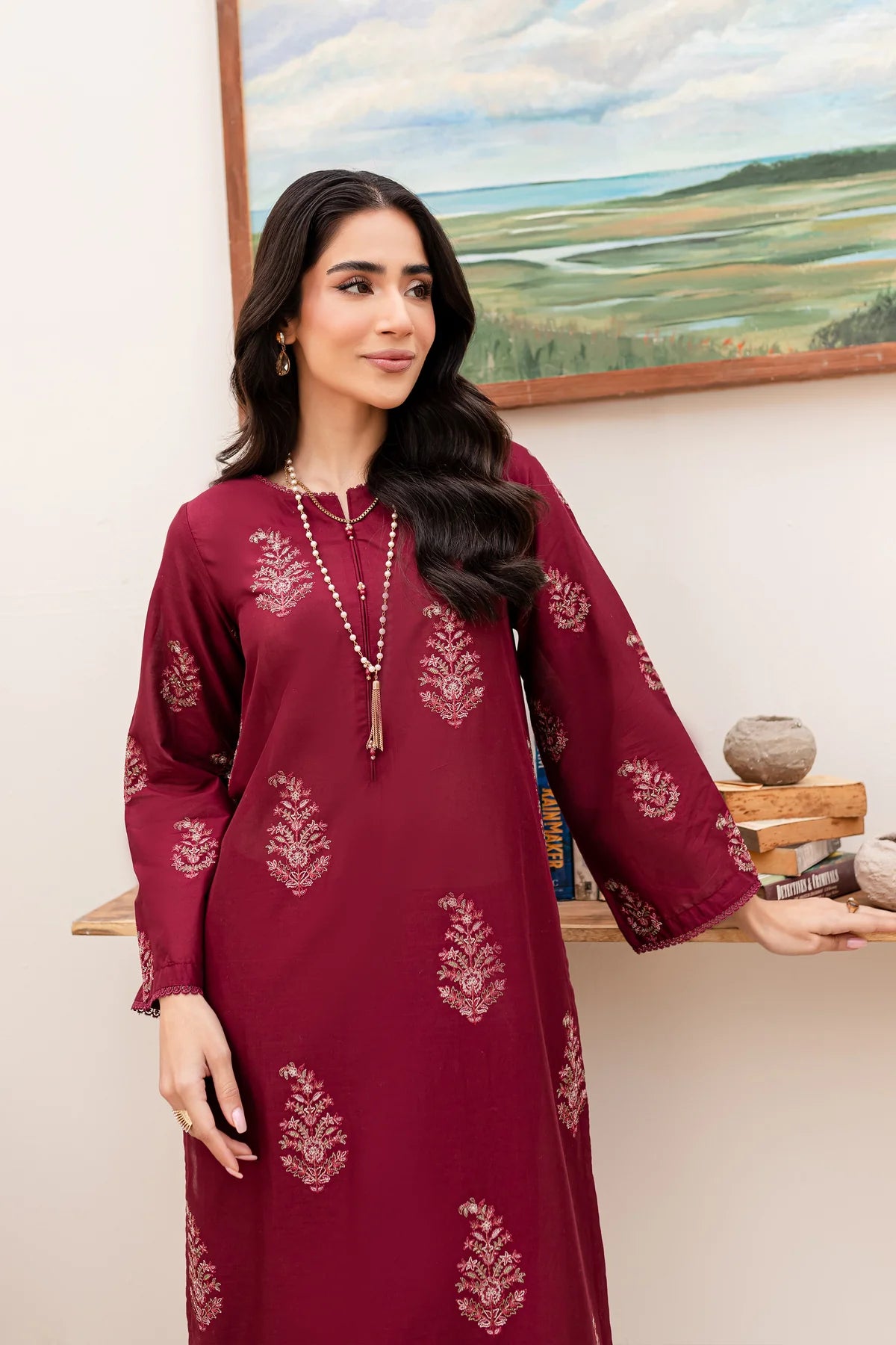 Ruby 2Pc - Embroidered Summer Dress