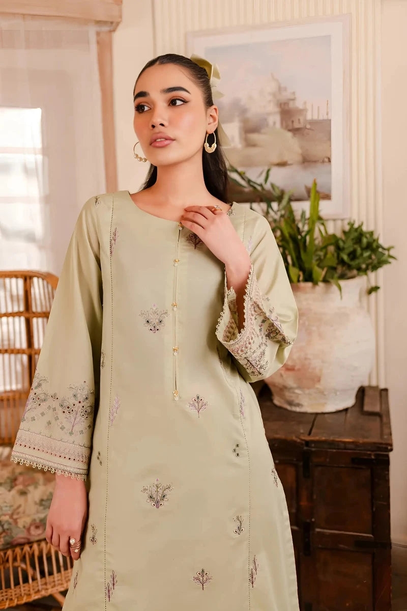 Agape 2Pc - Embroidered Lawn Dress