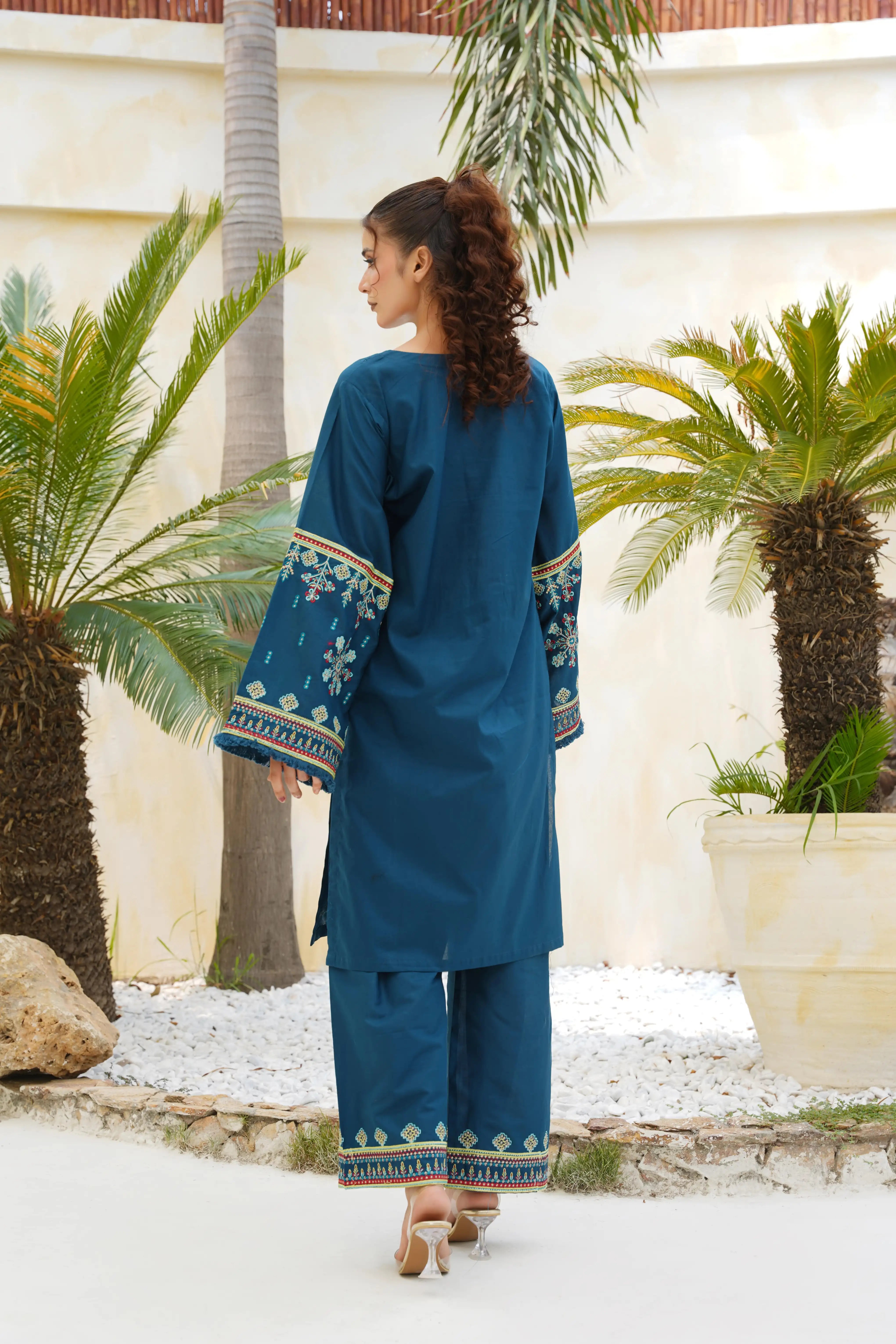 SOOYA - 2PC Swiss Cambric Dress