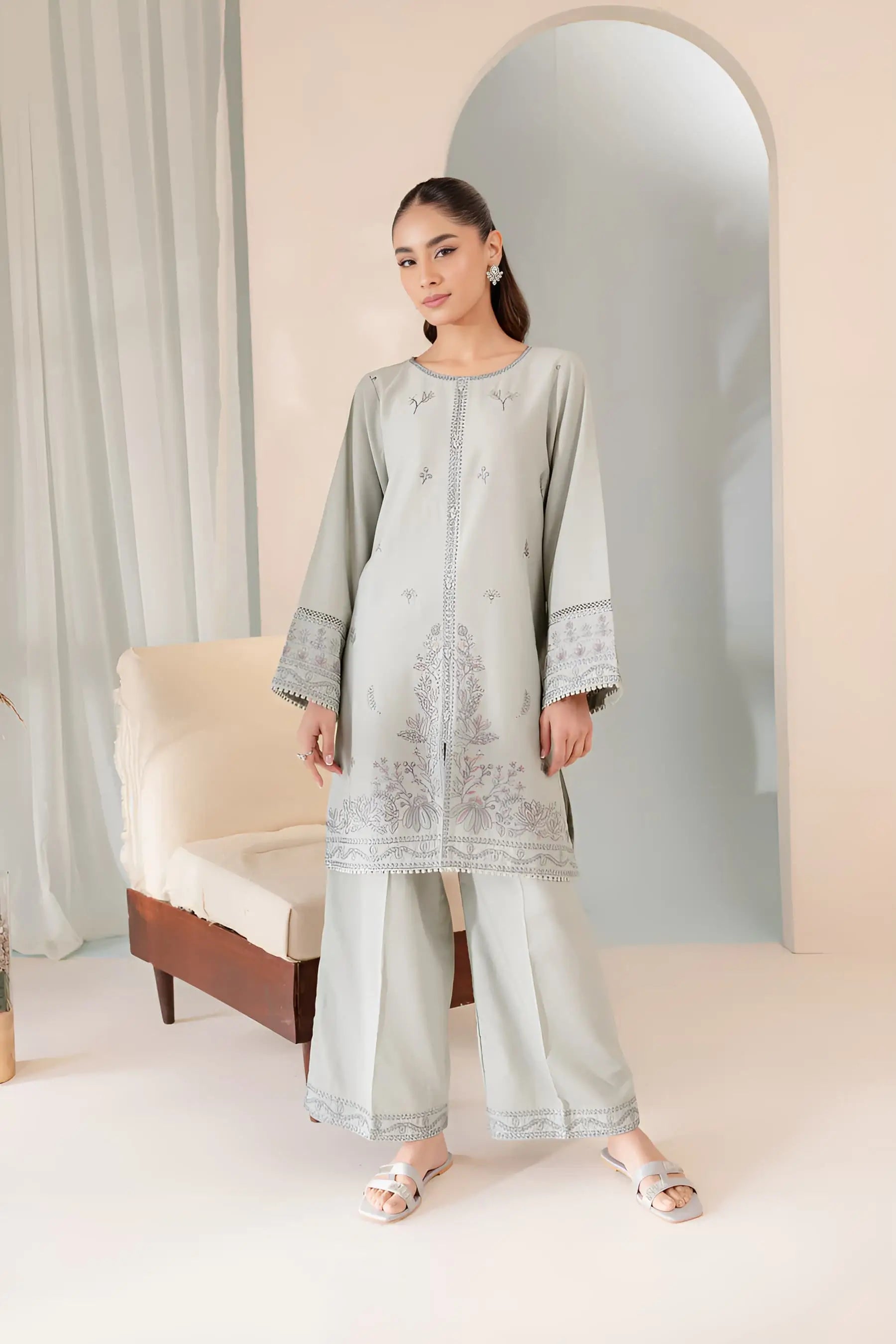 JISSO - 2PC BEST SELLING -EMBROIDERED