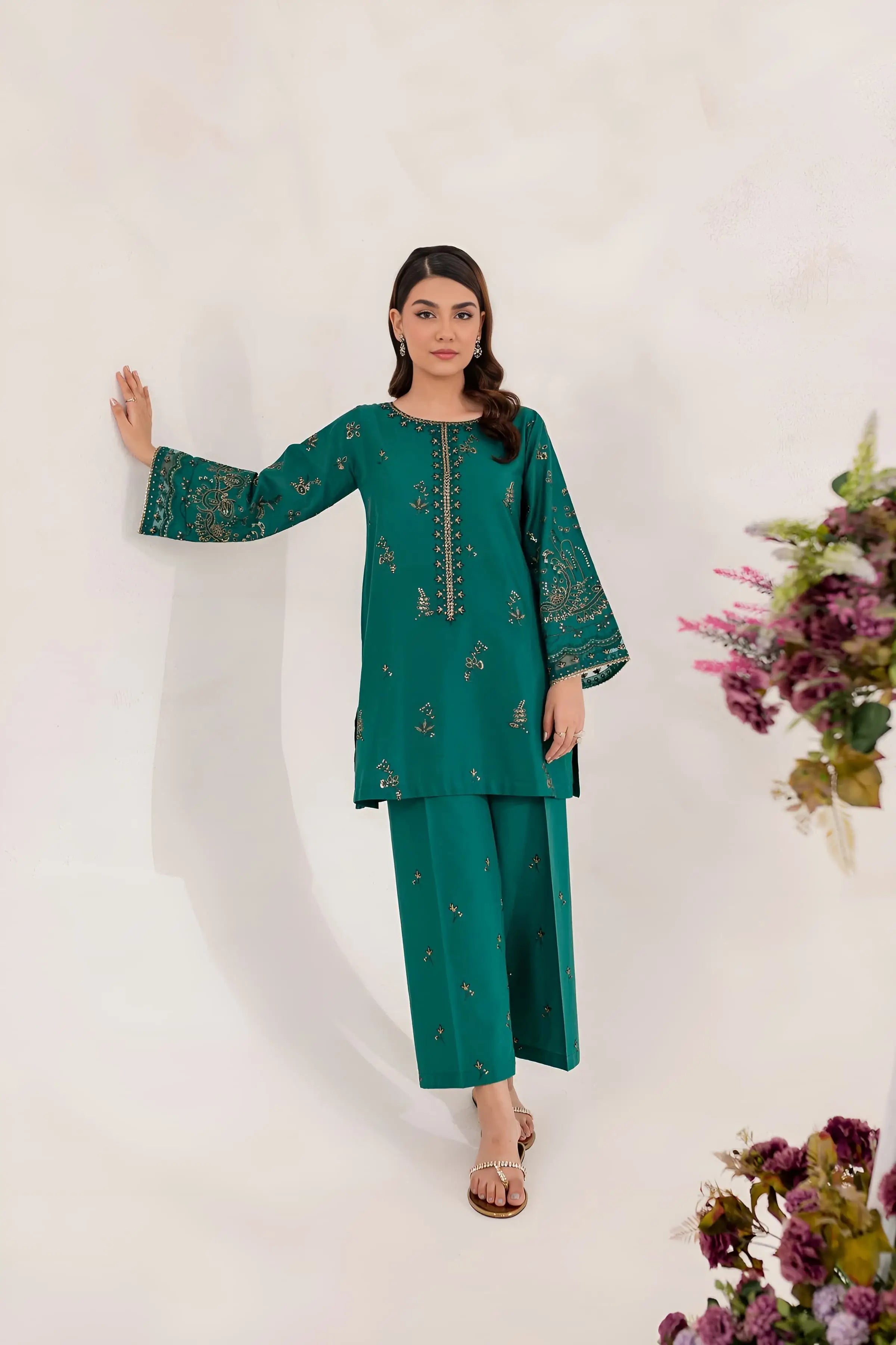 Lush Green 2Pc Summer Collection