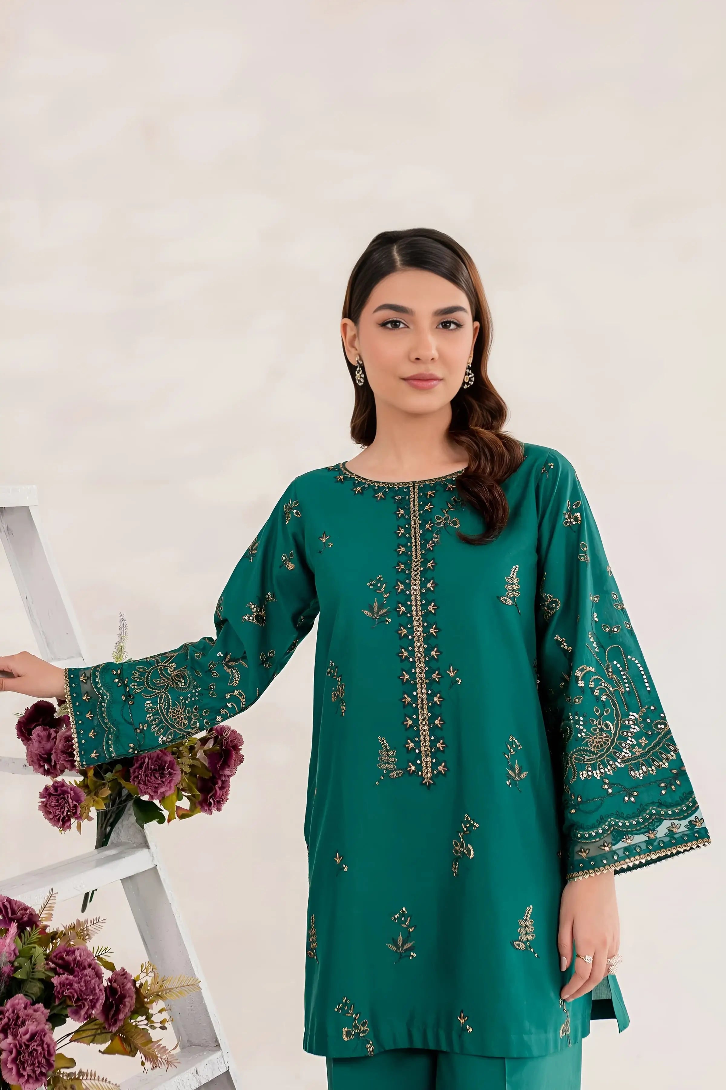 Lush Green 2Pc Summer Collection