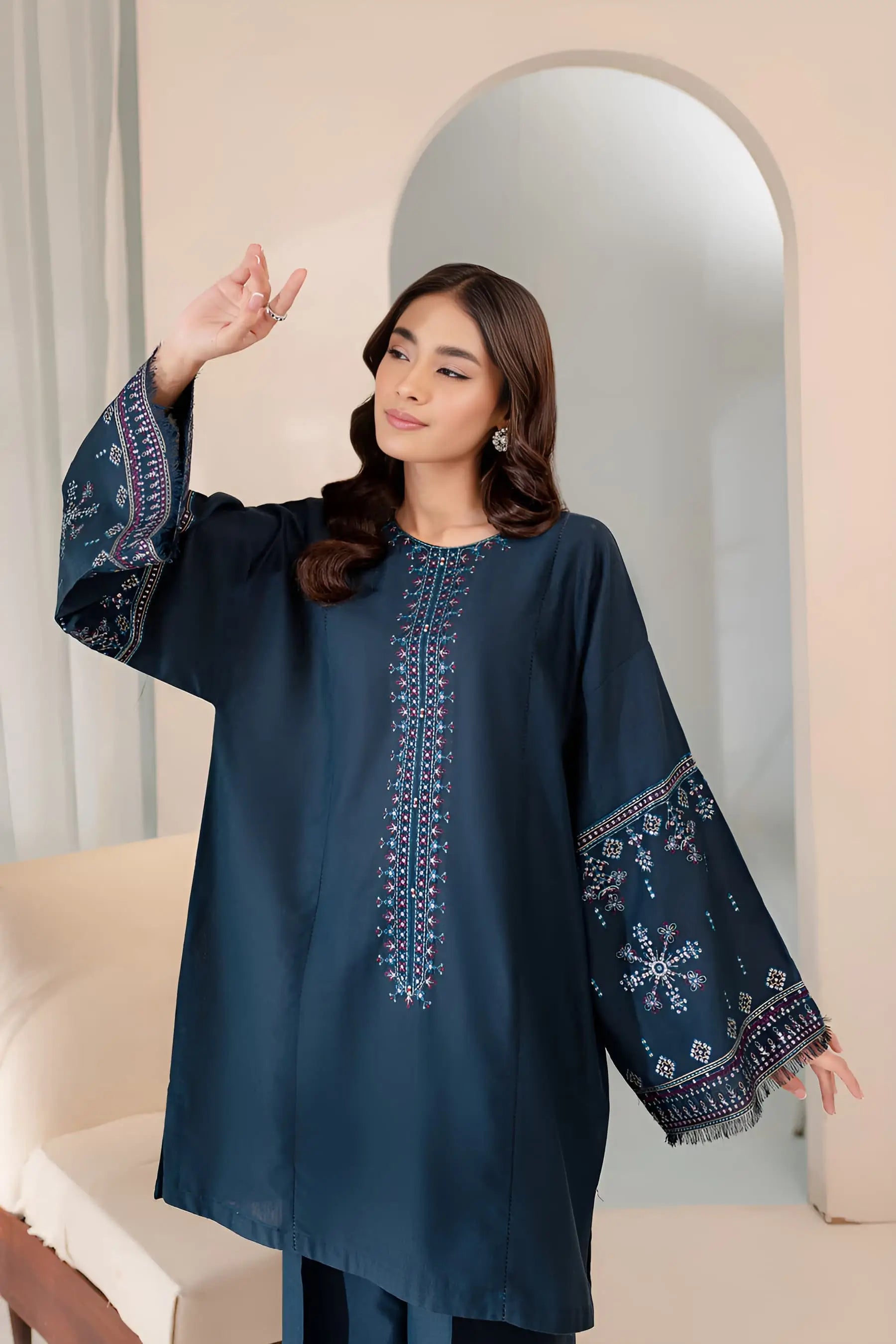 SOOYA - 2PC BEST SELLING -EMBROIDERED