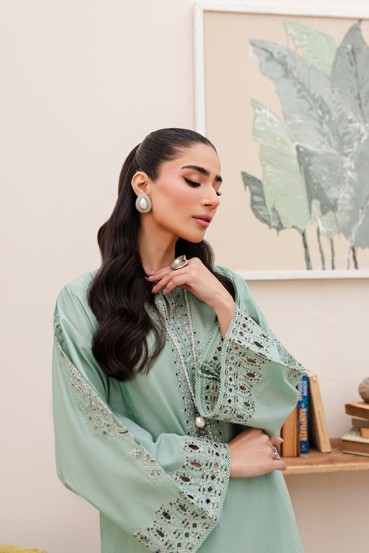 Best Seller - Alex - 2Pc Stitched Embroidered Dress